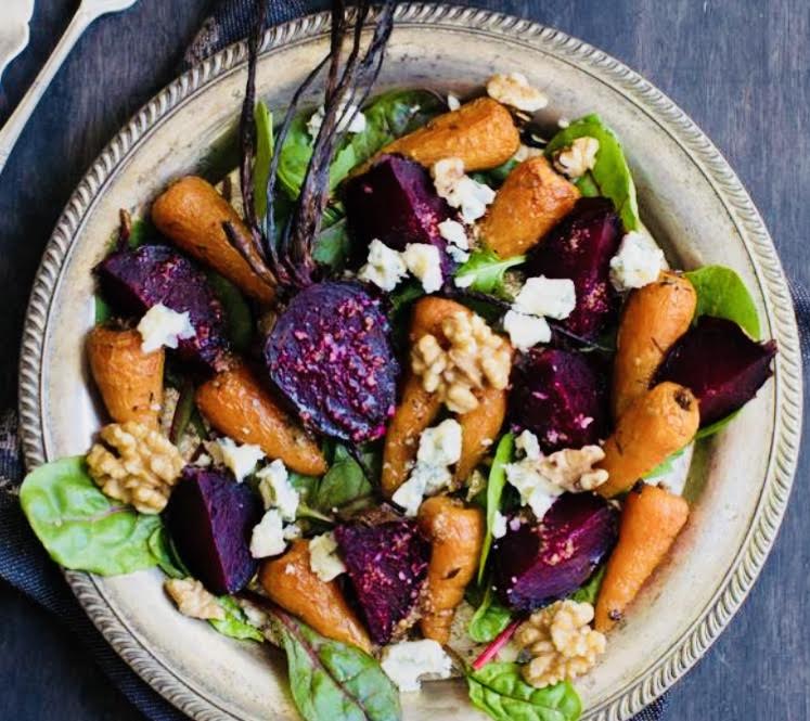Hearty Roasted Vegetable Salad