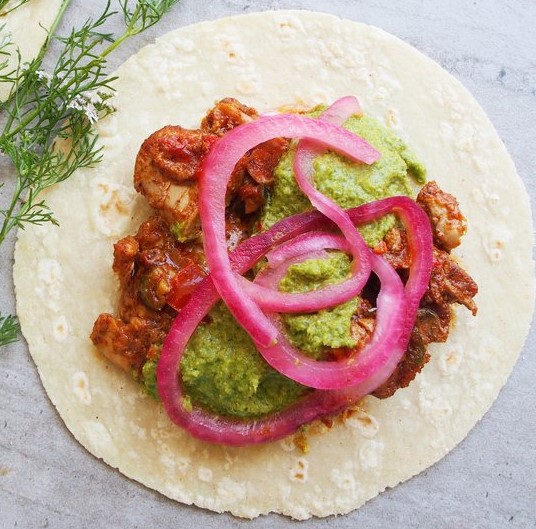 Chicken Tikka Masala Tacos